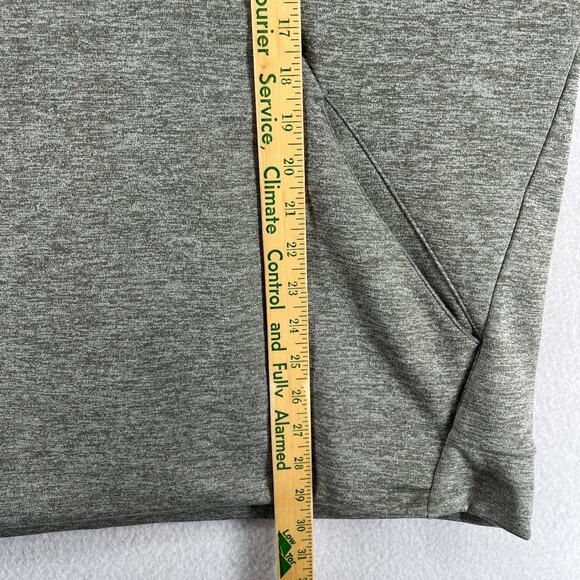 NIKE Hoodie Mens XL Thema Fleece Dri-Fit Pullover AOP Training Sweatshirt Gray - Picture 13 of 14